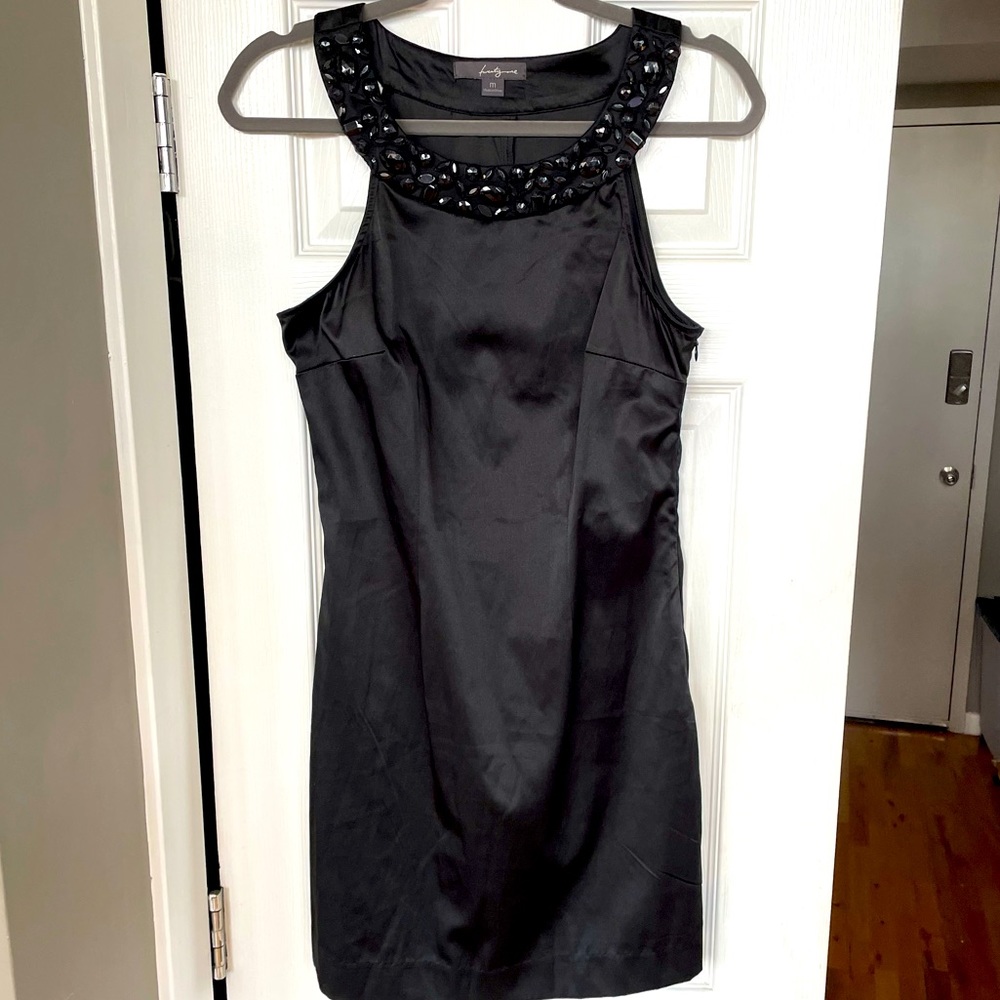 Like new Forever 21 Black Mini Party Dress, Size Medium.
